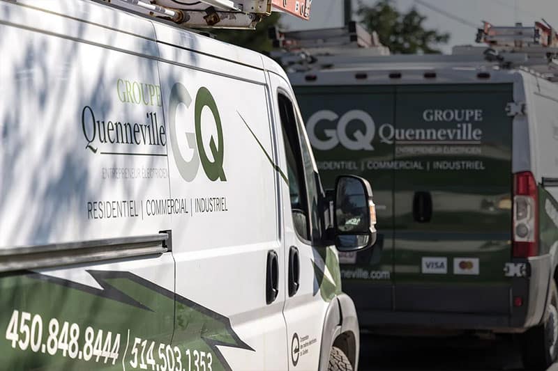 Large format vehicle signage printing | Groupe Chalinfo